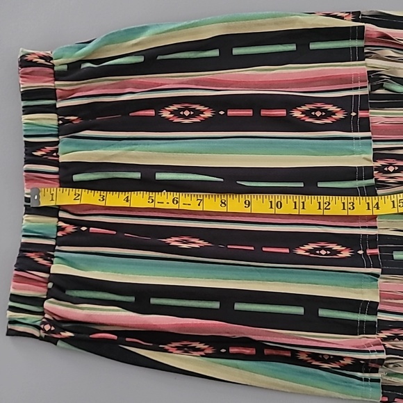 Scully Honey Creek Collection Long Fringe Serape Skirt Size S $78 - Picture 6 of 8